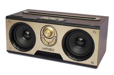 Loa Bluetooth Suntek Kimiso KM-7 vân gỗ - Âm thanh bass sâu, thiết kế cổ điển sang trọng, kết nối Bluetooth 4.0 và hỗ trợ jack 3.5mm