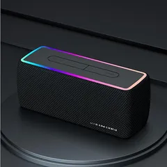 Loa Bluetooth W3 LED RGB - Loa không dây hỗ trợ FM, AUX, MicroSD, âm thanh nổi 360 độ, chống nước, thiết kế nhỏ gọn, pin lâu