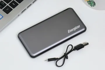 Pin sạc dự phòng Energizer UE10046 10.000 mAh Polymer - 2 cổng USB, thiết kế gọn nhẹ, sạc nhanh cho điện thoại và thiết bị di động