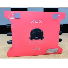 Sound Card XOX K10 2020 - Thiết Bị Thu Âm Chuyên Nghiệp, Hát Live, Livestream Facebook, Karaoke Online, Hỗ Trợ 24bits, Hiệu Ứng Âm Thanh