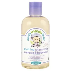 Sữa Tắm Organic Hữu Cơ Cho Bé Earth Friendly Baby Lansinoh - Dịu Nhẹ An Toàn, Mùi Hương Lavender Thơm Mát 250ml