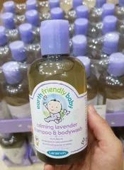 Sữa Tắm Organic Hữu Cơ Cho Bé Earth Friendly Baby Lansinoh - Dịu Nhẹ An Toàn, Mùi Hương Lavender Thơm Mát 250ml