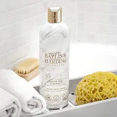 Sữa Tắm Baylis & Harding Elements Trà Trắng và Neroli 500ml - Dưỡng Ẩm, Phù Hợp Mọi Loại Da, Hương Cam Ngọt Thư Giãn