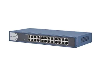 Switch mạng Gigabit thông minh 24 cổng Hikvision DS-3E1524-EI - Thiết bị chuyển mạch không quạt, tốc độ 35.712 Mpps, bền bỉ, chính hãng.