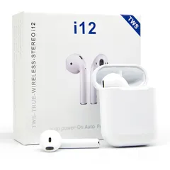 Tai Nghe Bluetooth Nhét Tai Không Dây TWS Inpods i12 - Âm Thanh Chân Thật, Thiết Kế Gọn Nhẹ, Công Nghệ Bluetooth 5.0