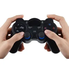Tay cầm chơi game không dây USB 2.4G - Tương thích PC, Laptop, Android, PS3 - Điều khiển dễ dàng, chơi game mượt mà