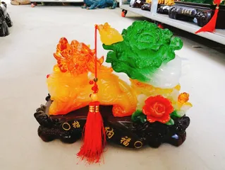 Tỳ Hưu Phong Thủy Nhỏ - Linh Vật Phát Tài Phát Lộc Giúp Giao Dịch Thuận Lợi, Trang Trí Nhà Cửa, Văn Phòng