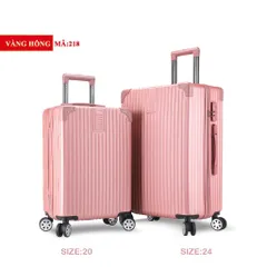 Vali Kéo Du Lịch KS-218 Kingsun Chắc Chắn - Thiết Kế Gọn Nhẹ, Chống Thấm Nước, Di Chuyển 360 Độ, Dành Cho Du Lịch Và Công Tác