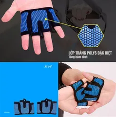 Găng Tập Gym Nửa Bàn Tay Đại Việt GT004 - Chất Liệu Cao Cấp, Thiết Kế Độc Đáo, Phù Hợp Cho Tập Luyện Thể Thao