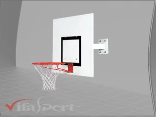 Bảng Rổ Treo Tường Vifa Sport 802460 - Bảng Thể Thao Composite Chịu Va Đập, Khung Thép Chắc Chắn, Lưới 12 Móc, Kích Thước 120x90cm