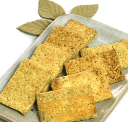 Bánh Gạo Lứt Mầm Truyền Thống GUfoods 500g - Snack Ăn Kiêng, Thực Dưỡng Giàu Chất Xơ và Đạm, Hỗ Trợ Giảm Cân, Eat Clean