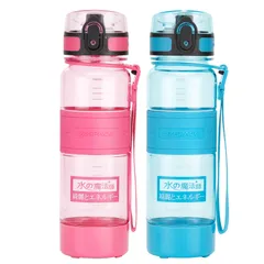 Bình Nước Thể Thao UZSPACE BN093 440ml - Chất Liệu Nhựa Tritan An Toàn, Chịu Nhiệt Từ -10 Đến 90 Độ, Thiết Kế Hiện Đại