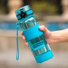 Bình Nước Thể Thao UZSPACE BN093 440ml - Chất Liệu Nhựa Tritan An Toàn, Chịu Nhiệt Từ -10 Đến 90 Độ, Thiết Kế Hiện Đại