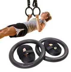 Bộ Vòng Treo Tập Thể Dục Gym Rings Cao Cấp - Dụng Cụ Tập Luyện Đa Năng Cho Gym, Crossfit, Street Workout, Dips, Push-up, Pull-up