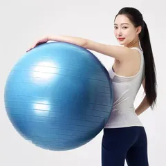 Bóng Tập Yoga TLM Cao Cấp 65cm - Siêu Chịu Lực 200kg, Chất Liệu Cao Su Đàn Hồi, Massage, Phù Hợp Tập Gym Giúp Giảm Cân