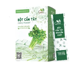 Bột Cần Tây Nguyên Chất Goce - 100% Từ Rau Tươi, Hỗ Trợ Detox, Giúp Tăng Cường Miễn Dịch, Không Phụ Gia, Không Chất Bảo Quản, 72g