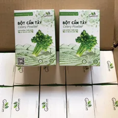 Bột Cần Tây Nguyên Chất Goce - 100% Từ Rau Tươi, Hỗ Trợ Detox, Giúp Tăng Cường Miễn Dịch, Không Phụ Gia, Không Chất Bảo Quản, 72g