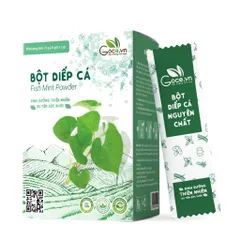 Bột Diếp Cá Nguyên Chất Goce - Hỗ Trợ Detox, Giải Độc, Mát Gan, Tốt Cho Tiêu Hóa, Đẹp Da - Hộp 72g Chất Lượng Cao