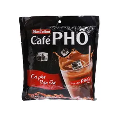 Cà Phê Sữa Đá MacCoffee Café Phố 720g - Thức Uống Đậm Đặc, Hương Vị Tinh Tế, Dễ Pha Chế, Hộp 30 Gói Tiện Lợi