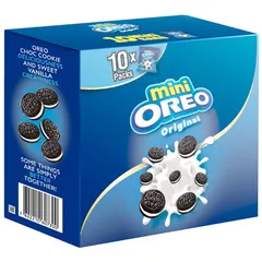 Combo 2 Hộp Bánh Quy Oreo Mini Vị Socola & Vani - Bánh Ngọt Giòn Rụm Cho Gia Đình, Snack Ngon Hàng Đầu Kids