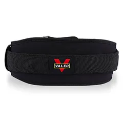 Đai Lưng Mềm Tập Gym Valeo EVA-356 15cm - Bảo Vệ Cột Sống, Chống Đau Lưng, Thời Trang Tập Gym Nam
