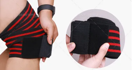 Đai Quấn Đầu Gối Tập Gym Cao Cấp Valeo - Hỗ Trợ Tập Luyện, Chống Chấn Thương, Độ Đàn Hồi Cao, Dành Cho Nam Giới