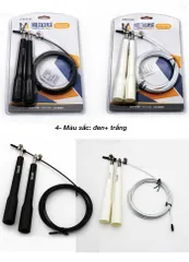 Dây Nhảy Thể Lực Sợi Cáp VA-GIY0140 - Dây Nhảy Tốc Độ Cao Điều Chỉnh Được, Phù Hợp Tập Luyện Thể Thao, Tăng Cường Sức Khỏe
