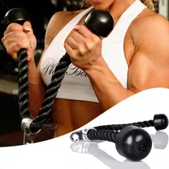 Dây Thừng Tập Gym Cơ Nhị Đầu YY-6120 - Dụng Cụ Tập Thể Thao Bền Chắc, Phù Hợp Máy Xô Bay và Máy Kéo Xo