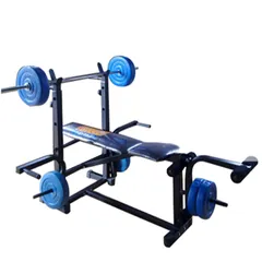 Giàn tạ đa năng Xuki GT00012 có ép - Thiết bị tập thể dục tại nhà, bền đẹp, dễ di chuyển, tập đa dạng bài tập cơ thể.