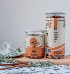 Hạt Hạnh Nhân Rang Mộc DK Harvest Nguyên Vị - Hạt Dinh Dưỡng Tự Nhiên, Giàu Chất Xơ, Tốt Cho Sức Khỏe, Đóng Gói 250g/500g