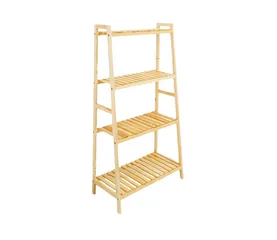 Kệ Chữ A Gỗ Thông 4 Tầng Phong Cách Hàn Quốc - Giá Sách Đa Năng Cho Phòng Ngủ, Văn Phòng, Homestay, Gọn Gàng, Hiện Đại