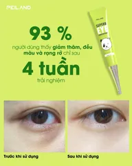 Kem Mắt Peiland Giảm Quầng Thâm Gấu Trúc - Dưỡng Ẩm, Chống Lão Hoá, Hỗ Trợ Trẻ Hoá Da Mắt 15g