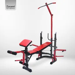 Khung giàn tạ đa năng Zasami SGT-8210 Plus - 10 chức năng, hỗ trợ tập thể hình tại nhà, khung thép bền, thiết kế tiện dụng