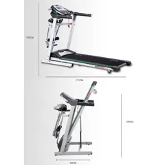 Máy Chạy Bộ Điện Đa Năng Đại Việt DV-1338S - Giải Pháp Tập Luyện Tại Nhà Hiệu Quả, Động Cơ 2.0HP, Gập Gọn Tiện Lợi