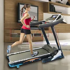 Máy Chạy Bộ Điện TiTan YJ - 114 DC 3.0HP, Gập Gọn, Chống Trượt, 12 Chương Trình Tập, Tải Trọng Tối Đa 140kg, Thích Hợp Tại Nhà
