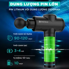 Máy massage cầm tay Kingtech KH-720 - Đa năng, 20 cấp độ massage, Trị liệu giảm đau, Thiết kế nhẹ, Dễ sử dụng, Quà tặng lý tưởng cho sức khỏe