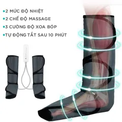 Máy Massage Chân KINGTECH ST-502B Chuyên Sâu - Giảm Đau, Nhiệt Động, Thư Giãn Tối Đa Cho Gia Đình