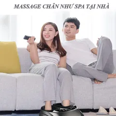 Máy Massage Chân Rulax Cao Cấp Có Túi Khí Hồng Ngoại - Sản Phẩm Chăm Sóc Sức Khỏe Tại Nhà, Giải Tỏa Căng Thẳng, Tăng Cường Lưu Thông Máu