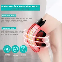 Máy Massage Đầu Gối KINGTECH KH-512 - Thiết Bị Massage Chuyên Sâu Giảm Đau Xương Khớp, Hỗ Trợ Liệu Pháp Hiệu Quả