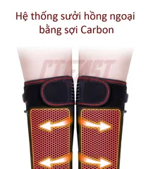 Máy Massage Đầu Gối Không Dây Thông Minh CTFAST - Rung Kết Hợp Nhiệt Hồng Ngoại Giảm Đau, Thư Giãn Khớp Gối Tại Nhà