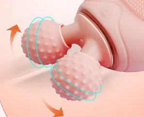 Máy rửa mặt và massage cầm tay Boorui BR01 - Rung 5 cấp độ, silicon mềm, an toàn cho da nhạy cảm, làm sạch sâu và thư giãn