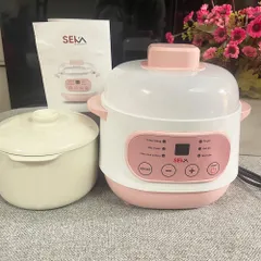 Nồi Nấu Cháo Chậm Seka GT68 - Chưng Yến Cách Thủy Tiện Lợi, Dung Tích 1L, Thiết Kế Sang Trọng, Công Suất 200W, Bảo Hành 12 Tháng