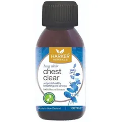 Siro Harker Herbals Chest Clear Hỗ Trợ Tiêu Đờm Cho Trẻ Từ 1 Tuổi - Chiết Xuất Thảo Dược Tự Nhiên, Giảm Ho, Thông Thoáng Đường Hô Hấp