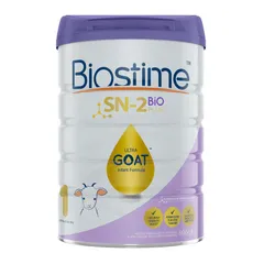 Sữa Dê Biostime SN-2 Bio Plus Ultra Goat 800g - Hỗ trợ phát triển trí não và chiều cao cho bé từ 0-12 tháng tuổi
