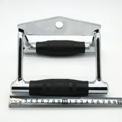 Tay Kéo Xô Đôi 502R - Dụng Cụ Tập Gym Chất Liệu Thép Cao Cấp, Tay Cầm Bọc Cao Su Đen, Thể Thao, Fitness