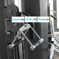 Tay Kéo Xô Đôi 502R - Dụng Cụ Tập Gym Chất Liệu Thép Cao Cấp, Tay Cầm Bọc Cao Su Đen, Thể Thao, Fitness