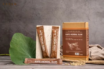 Thạch Hỗ Trợ Giảm Cân Kafe Herbal Slim CHUAN Nature - Giúp Đốt Cháy Mỡ, Hỗ Trợ Giảm Cảm Giác Thèm Ăn, An Toàn Từ Thiên Nhiên