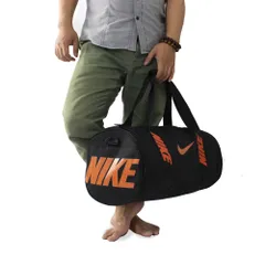Túi trống thể thao Nike đa năng - Đen/Xanh, Dung tích 25L, Chống thấm, Phù hợp Mọi Outfit Thể Thao, Thiết kế Tiện lợi