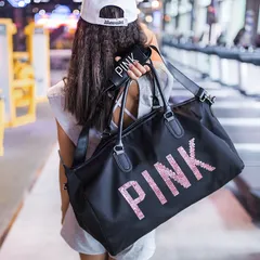 Túi Xách Thể Thao Du Lịch Pink - Chất Liệu Chống Thấm Nước, Dung Tích 35L, Phong Cách Sport Thời Trang, Tiện Dụng Cho Tập Gym Và Du Lịch