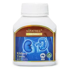 [Hàng nhập khẩu] Viên uống bổ thận Vitatree Kidney Tonic - Hỗ trợ chức năng thận với đông trùng hạ thảo và các thảo mộc 